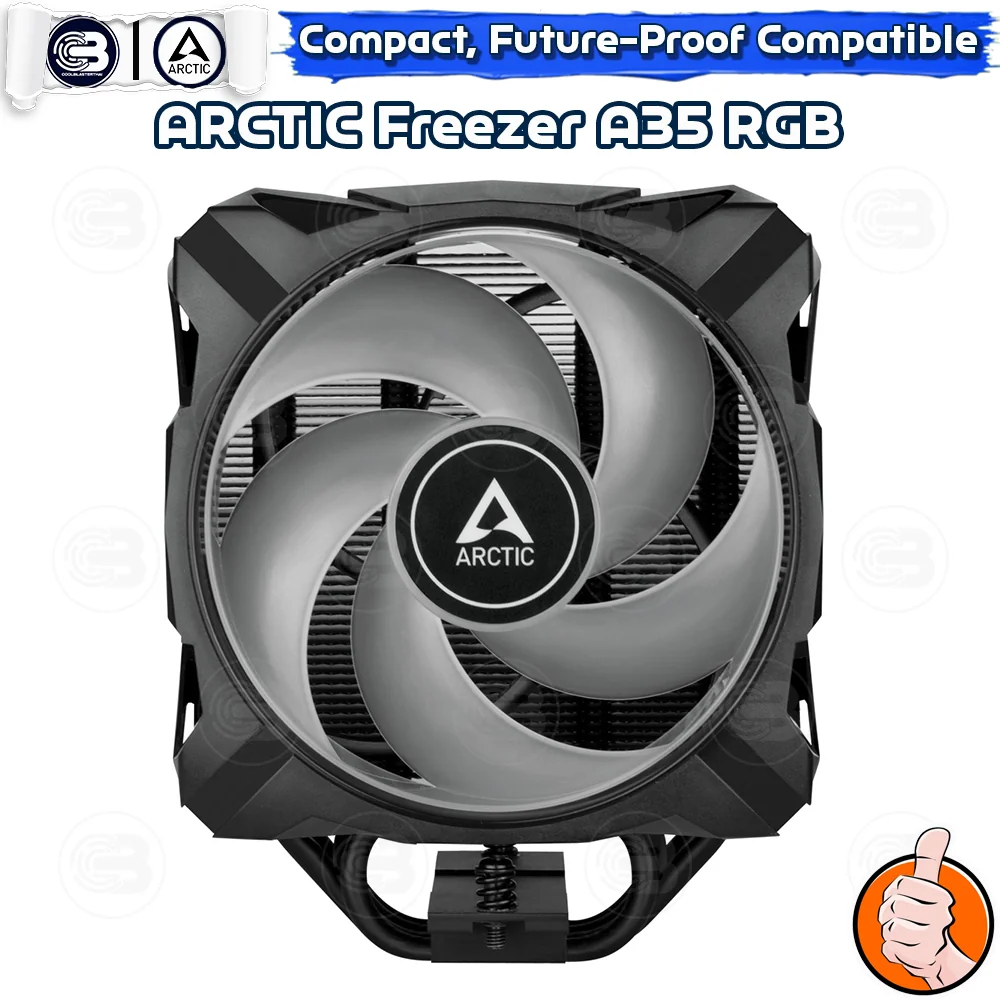 [CoolBlasterThai] ARCTIC FREEZER A35 RGB Tower CPU Cooler for AMD ประกัน 6 ปี (AM5/AM4 Ready)