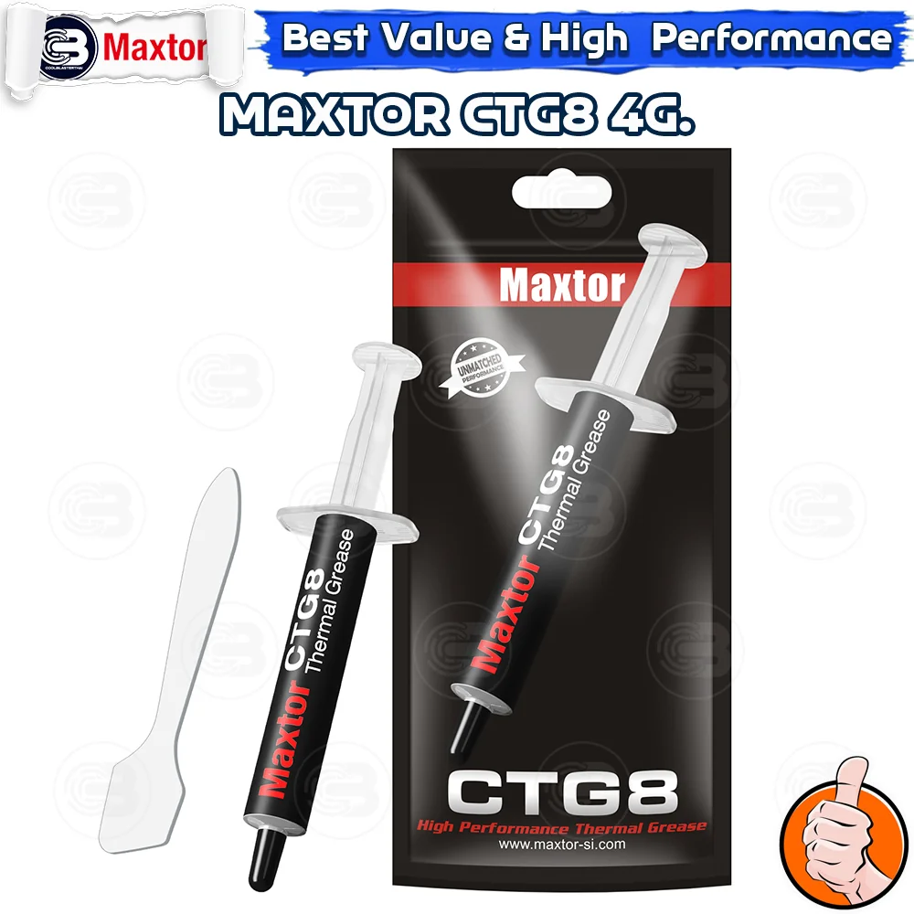 [CoolBlasterThai] MAXTOR CTG8 Thermal Compound 4g./12.8 W/m.k