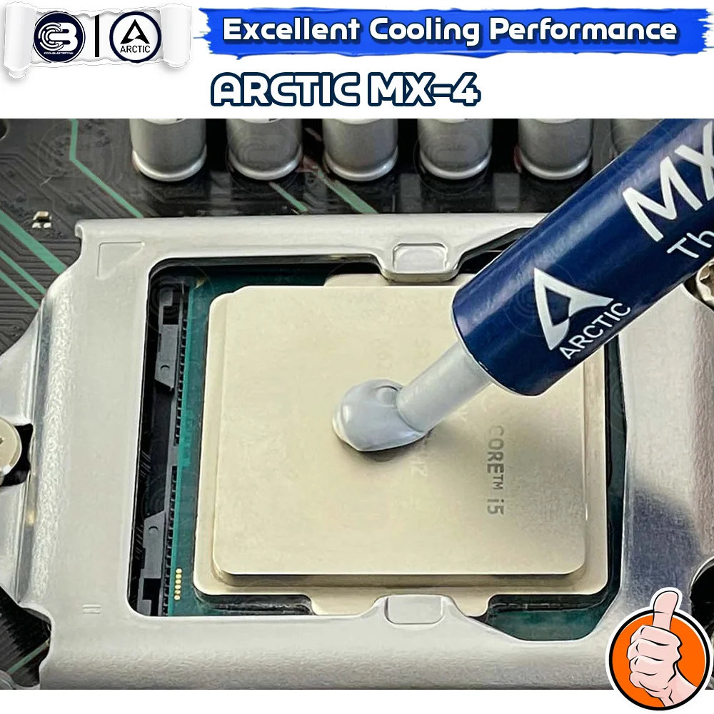 [CoolBlasterThai] ARCTIC MX-4 8g.Thermal compound (Heat sink silicone) (ซิลิโคนนำความร้อน)
