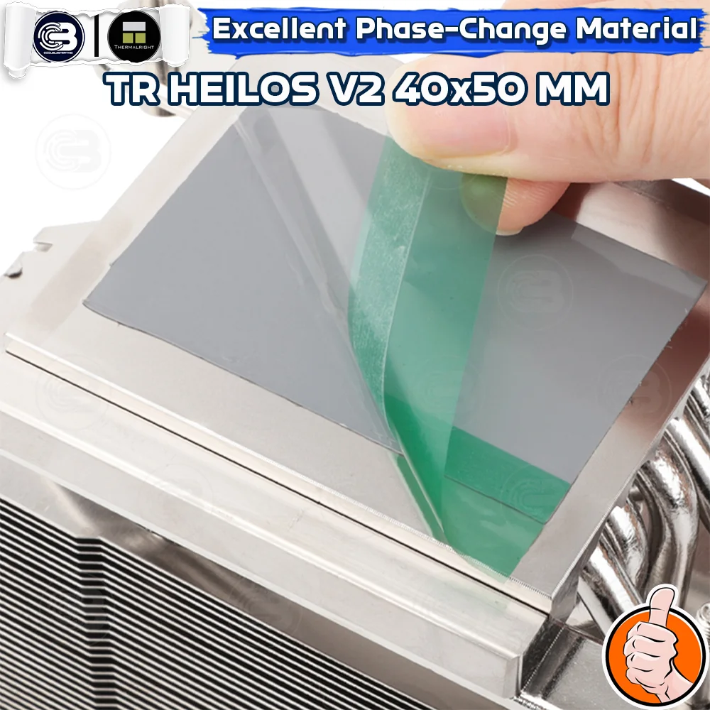 [CoolBlasterThai] THERMALRIGHT Heilos Solid Thermal Interface Sheet V2 40x50x0.25 mm (Phase change thermal interface)