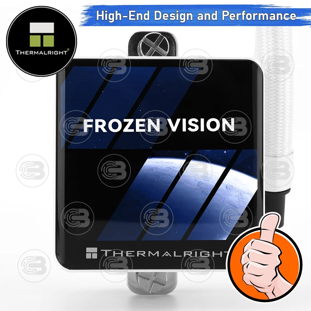 [CoolBlasterThai] Thermalright FROZEN VISION 360 WHITE V2 ARGB AIO Liquid CPU Cooler (AM5/LGA1851 Ready) ประกัน 6 ปี (ชุดระบายความร้อน)
