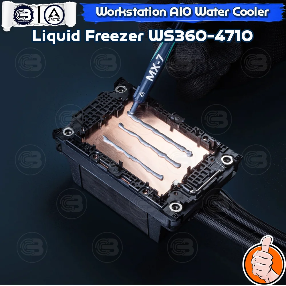 [CoolBlasterThai] ARCTIC Liquid Freezer WS360-4710 Server AIO CPU Water Cooler (Intel Socket 4710/4677)