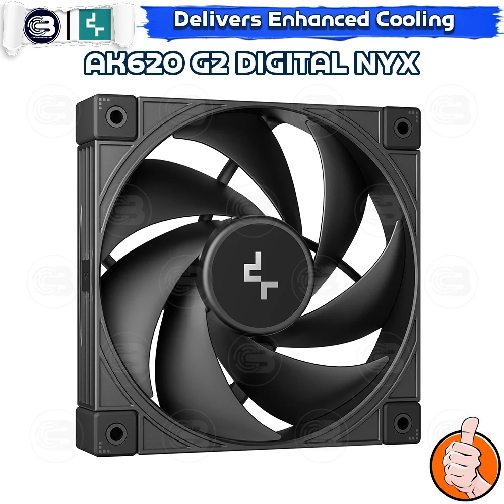 [CoolBlasterThai] DeepCool AK620 G2 Digital NYX Dual Tower CPU Cooler (LGA1851/AM5 Ready)