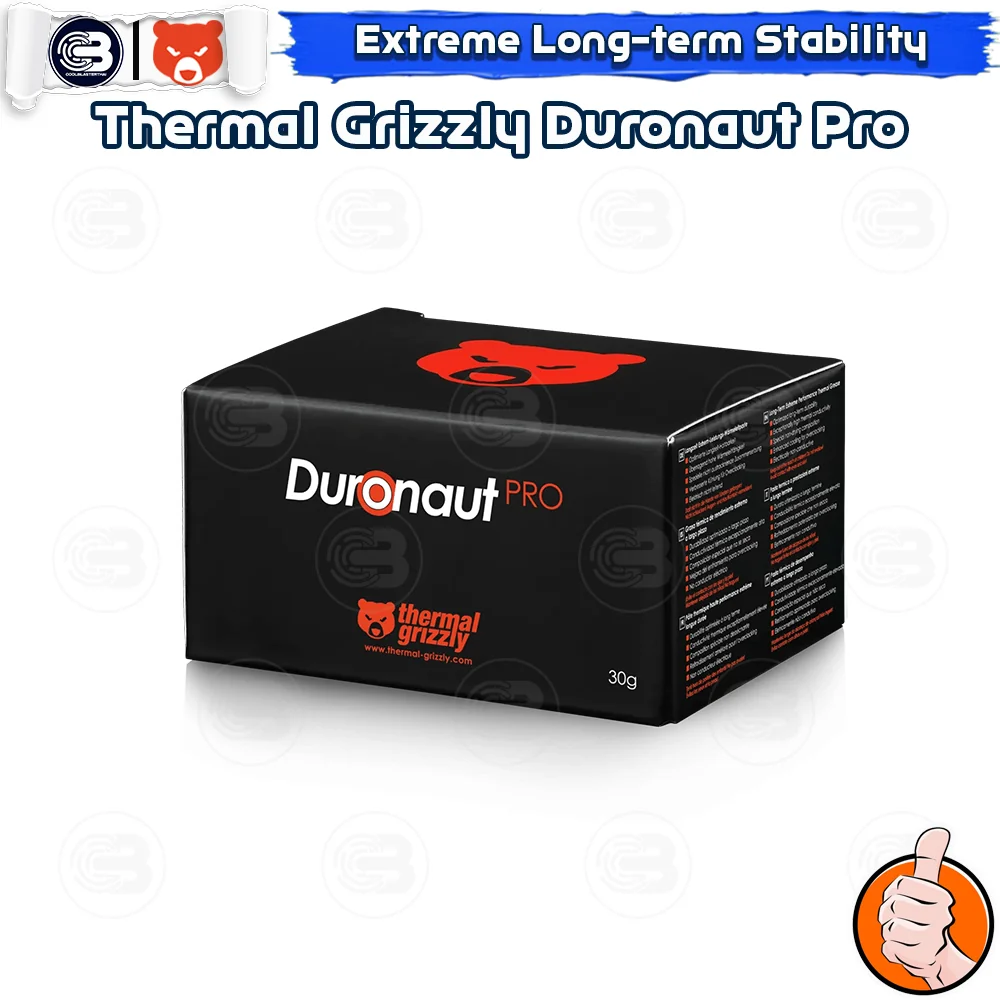 [CoolBlasterThai] THERMAL GRIZZLY DURONAUT PRO 30g.Thermal compound (ซิลิโคนนำความร้อน)