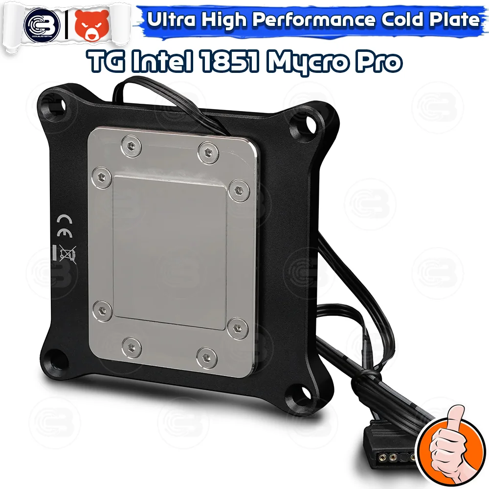[CoolBlasterThai] THERMAL GRIZZLY INTEL 1851 MYCRO PRO For Intel LGA1851/1700 socket CPU Water Block (TG-MY-P-RGB-i1851)