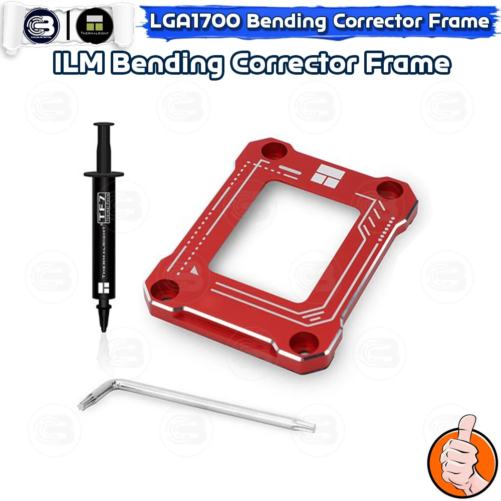 [CoolBlasterThai] Thermalright LGA1700 BCF Bending Corrector Frame Red (intel Gen.12/13/14) (เฟรม)