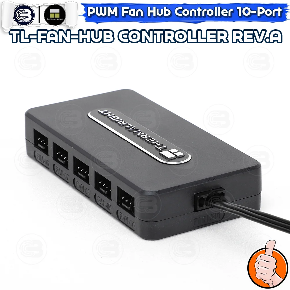 [CoolBlasterThai] Thermalright PWM FAN HUB Controller 10 Ports ประกัน 1 ปี