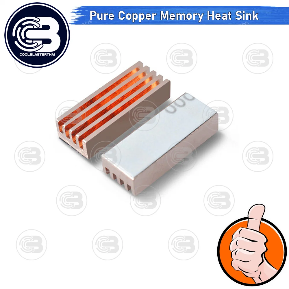 [CoolBlasterThai] Long Pure Copper Memory Heat Sink