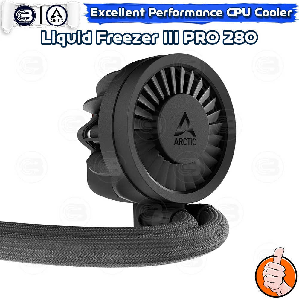 [CoolBlasterThai] ARCTIC Liquid Freezer III PRO 280 Black (All-In-One CPU Water Cooler) (LGA1851/1700/AM5/AM4)