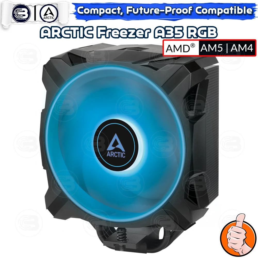 [CoolBlasterThai] ARCTIC FREEZER A35 RGB Tower CPU Cooler for AMD ประกัน 6 ปี (AM5/AM4 Ready)
