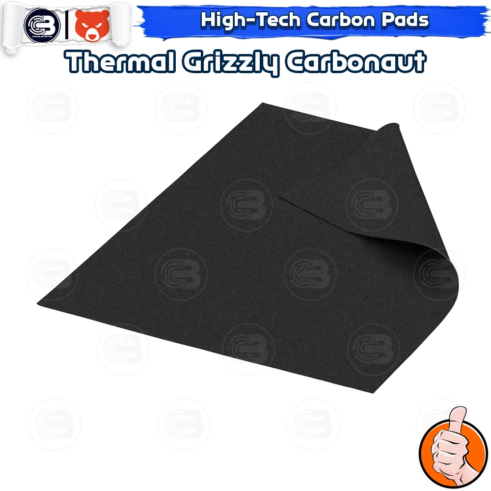[CoolBlasterThai] THERMAL GRIZZLY CARBONAUT High-tech Carbon Thermal Pad 32x32x0.2 mm./62.5 W/mK