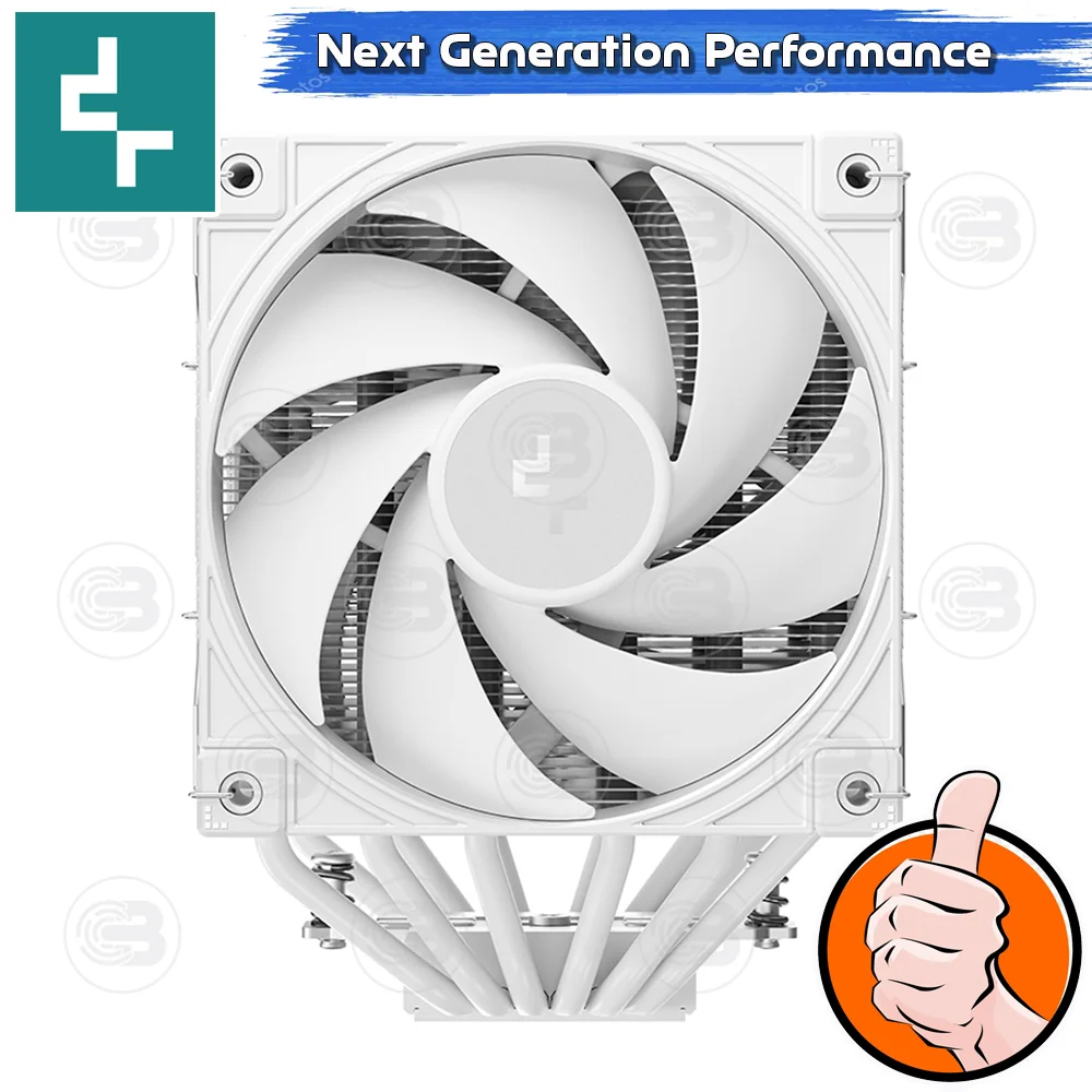 [CoolBlasterThai] DeepCool AK620 G2 WH Dual Tower CPU Cooler (LGA1851/AM5 Ready)