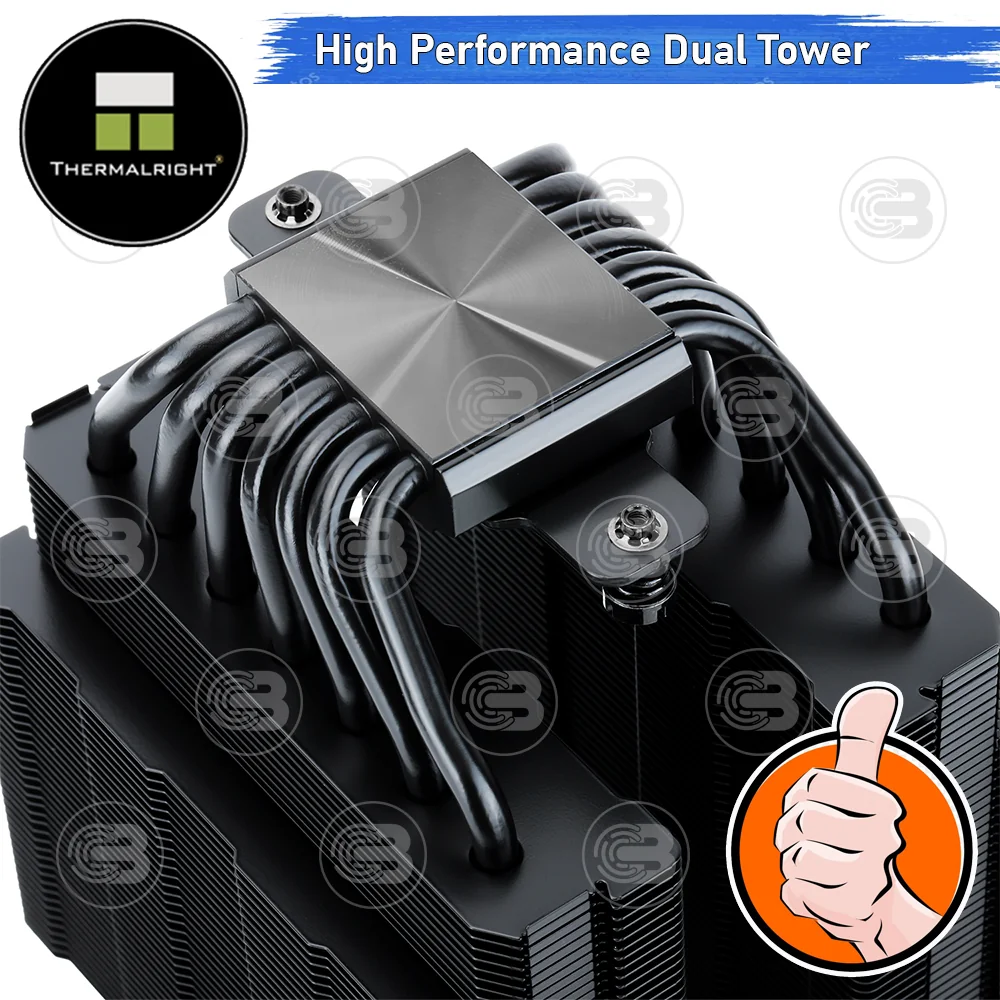 [CoolBlasterThai] Thermalright Phantom Spirit 120 SE BLACK CPU Heat Sink (AM5/LGA1851 Ready)