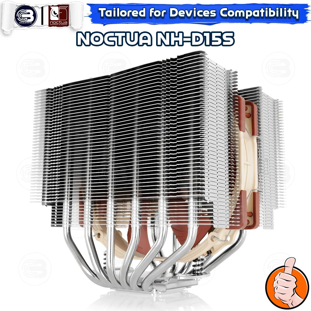 [CoolBlasterThai] NOCTUA NH-D15S Heat Sink CPU Cooler (AM5/LGA1700 Ready) ประกัน 6 ปี