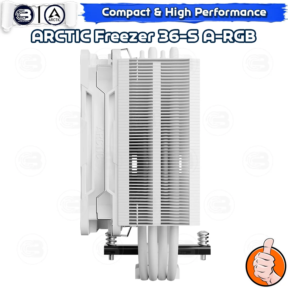 [CoolBlasterThai] ARCTIC FREEZER 36-S A-RGB WHITE CPU Air Cooler (LGA1851/1700/AM5/AM4)
