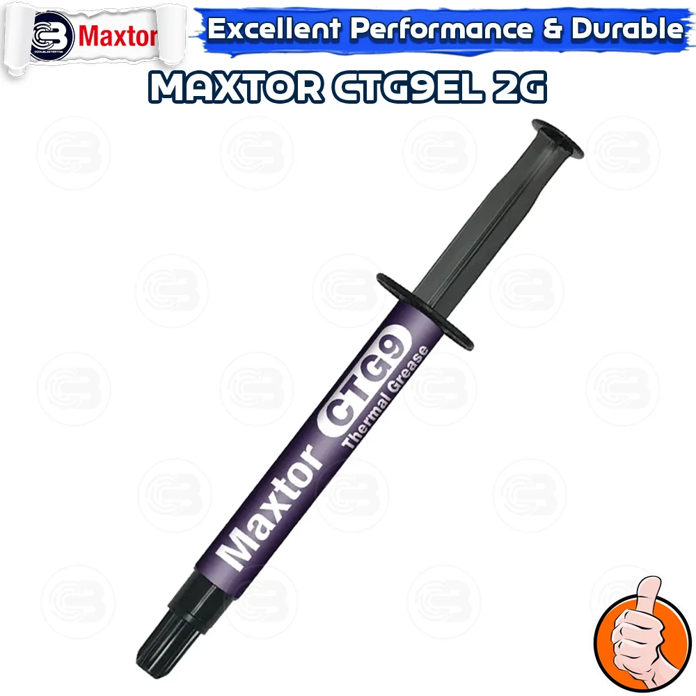 [CoolBlasterThai] MAXTOR CTG9EL Thermal Compound 2g./13.5 W/m.k