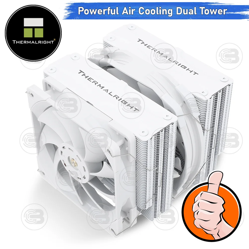 [CoolBlasterThai] Thermalright Frost Commander 140 White CPU Heat Sink (AM5/LGA1851 Ready) ประกัน 5 ปี