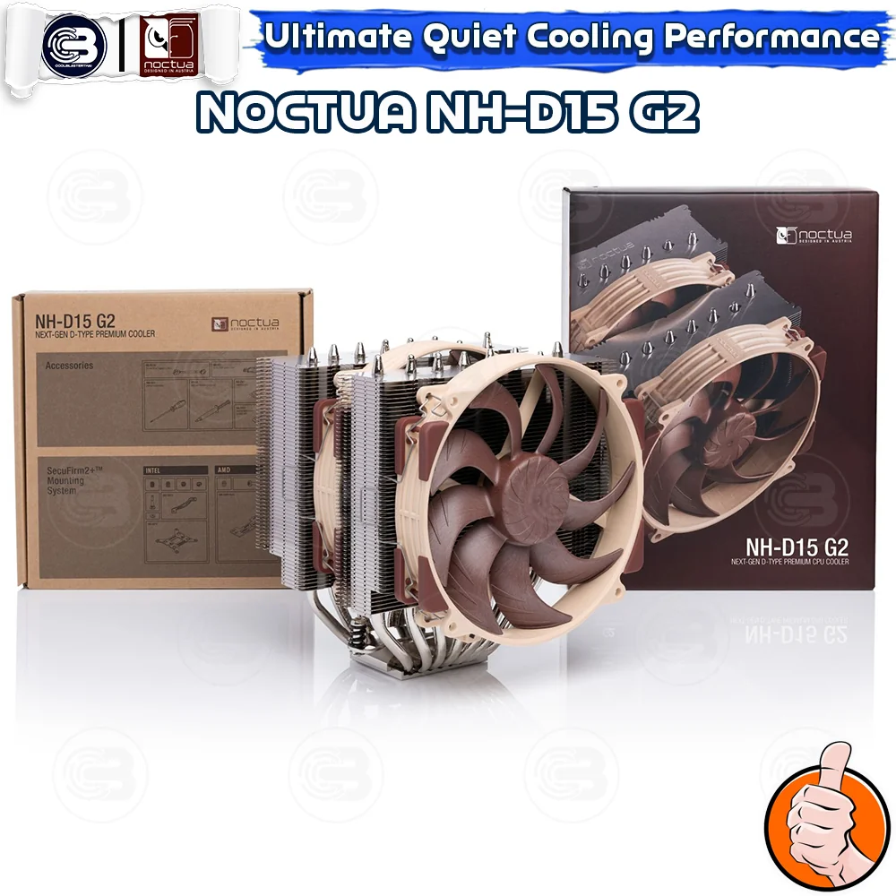 [CoolBlasterThai] NOCTUA NH-D15 G2 Heat Sink CPU Cooler (AM5/ LGA1851 Ready) ประกัน 6 ปี