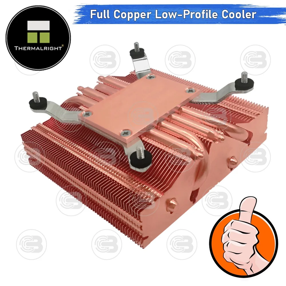 [CoolBlasterThai] Thermalright AXP-90i Full Copper Low-Profile CPU Cooler with 4 Heatpipes for intel ประกัน 6 ปี