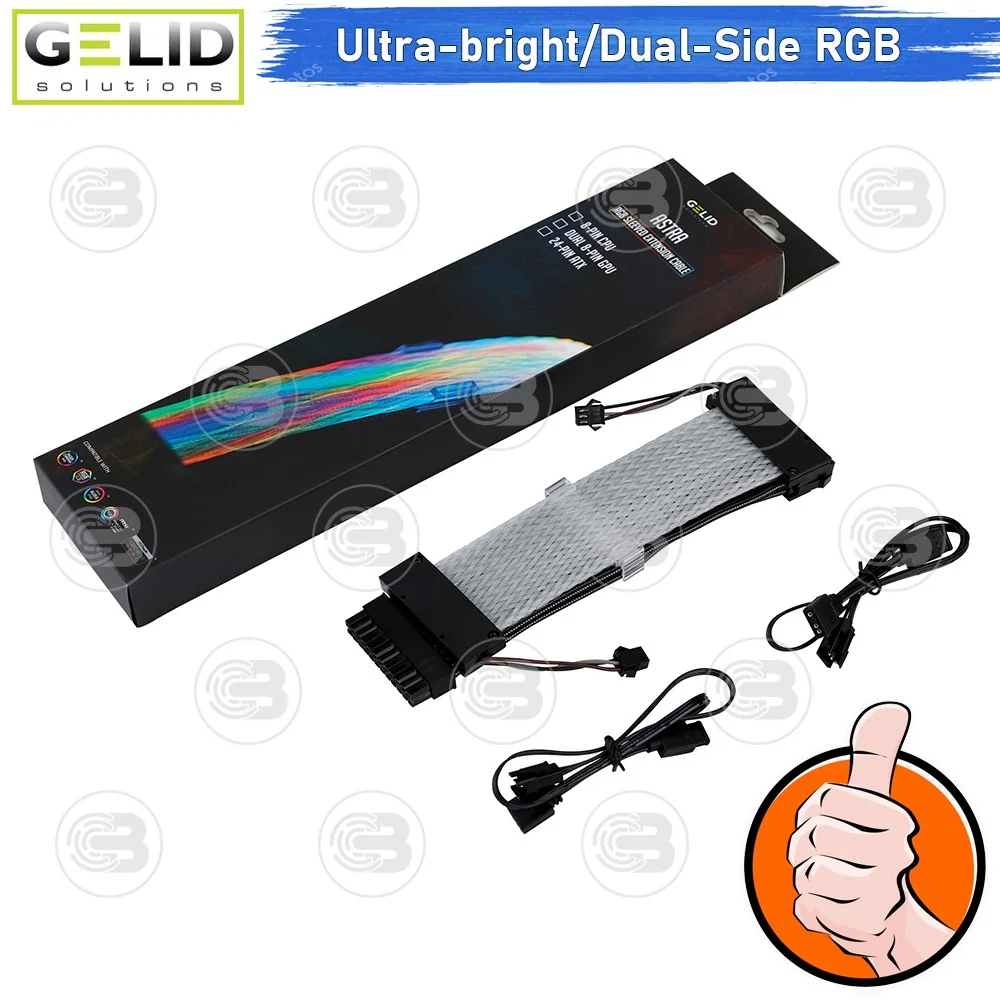[CoolBlasterThai] GELID ASTRA A-RGB EXTENSION 24-Pin ATX CABLE