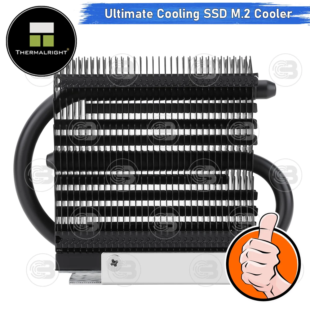 [CoolBlasterThai] Thermalright HR-09 2280 PRO Black SSD M.2 COOLING KIT With Heatpipe