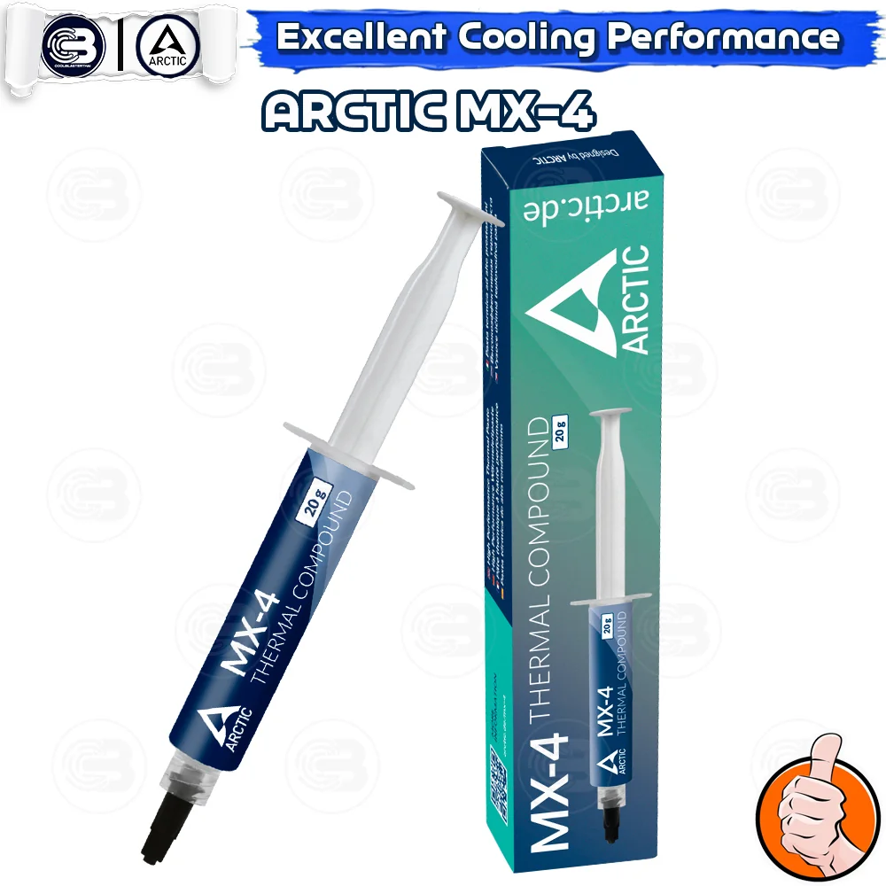 [CoolBlasterThai] ARCTIC MX-4 20g. Thermal compound (Heat sink silicone) (ซิลิโคนนำความร้อน)