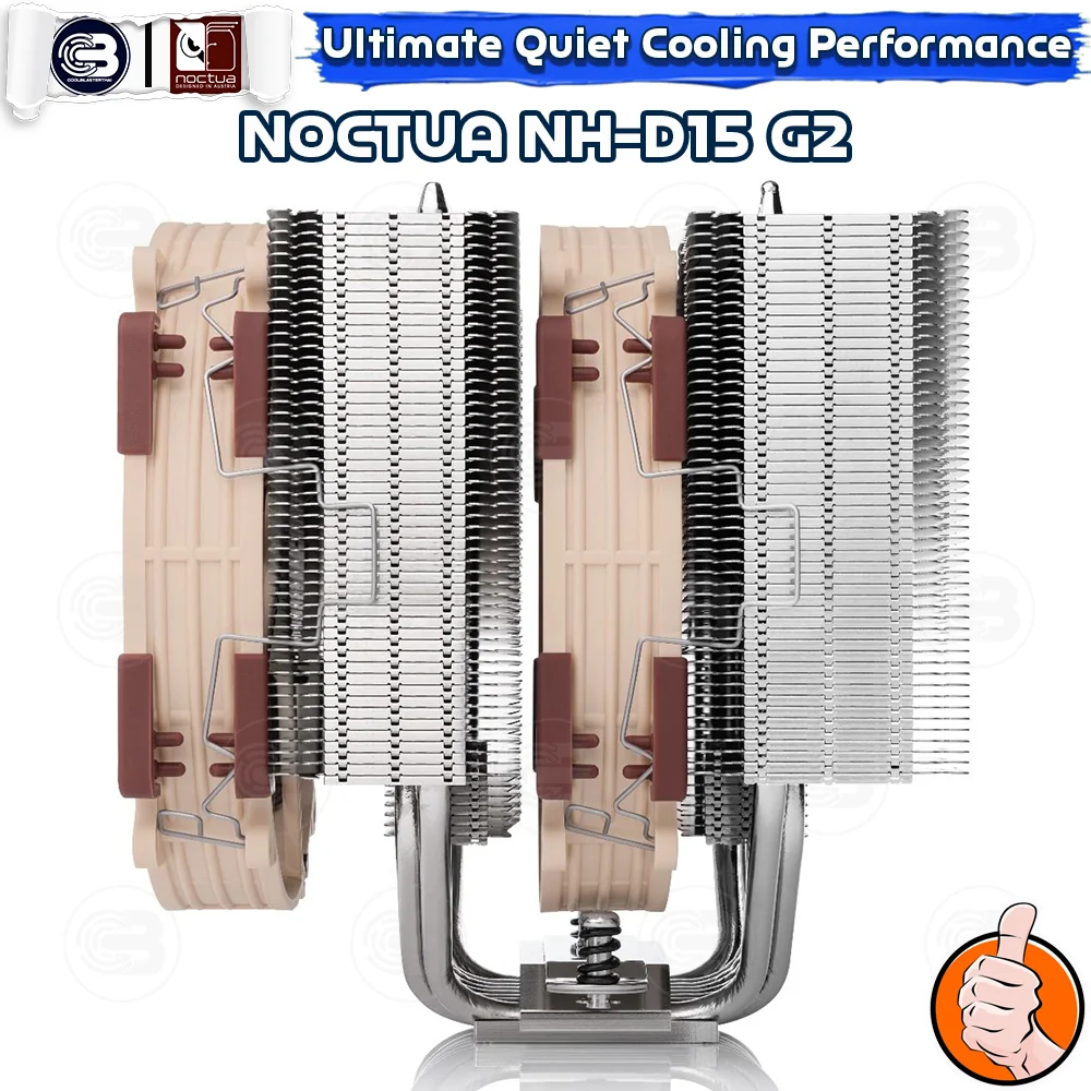 [CoolBlasterThai] NOCTUA NH-D15 G2 Heat Sink CPU Cooler (AM5/ LGA1851 Ready) ประกัน 6 ปี