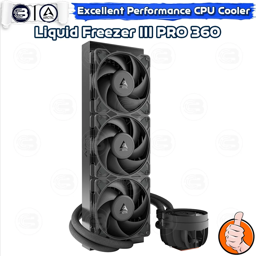 [CoolBlasterThai] ARCTIC LIQUID FREEZER III Pro 360 All-In-One CPU Water Cooler (LGA1851/1700/AM5/AM4)