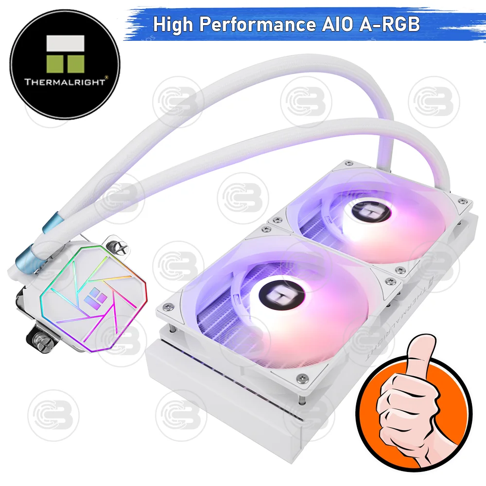 [CoolBlasterThai] Thermalright Aqua Elite 240 WHITE V3 ARGB AIO Liquid CPU Cooler (AM5/LGA1851 Ready) ประกัน 3 ปี