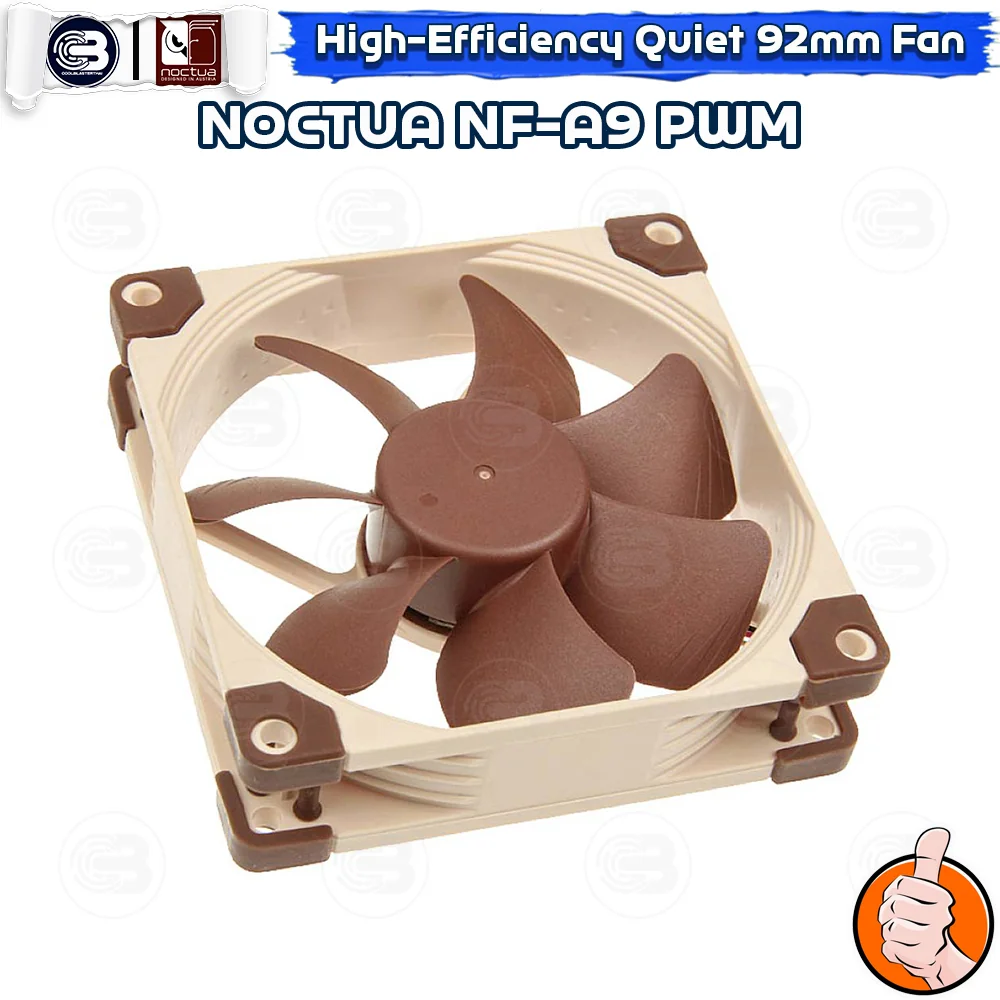 [CoolBlasterThai] NOCTUA NF-A9 PWM PC Fan Case (size 92 mm.) ประกัน 6 ปี