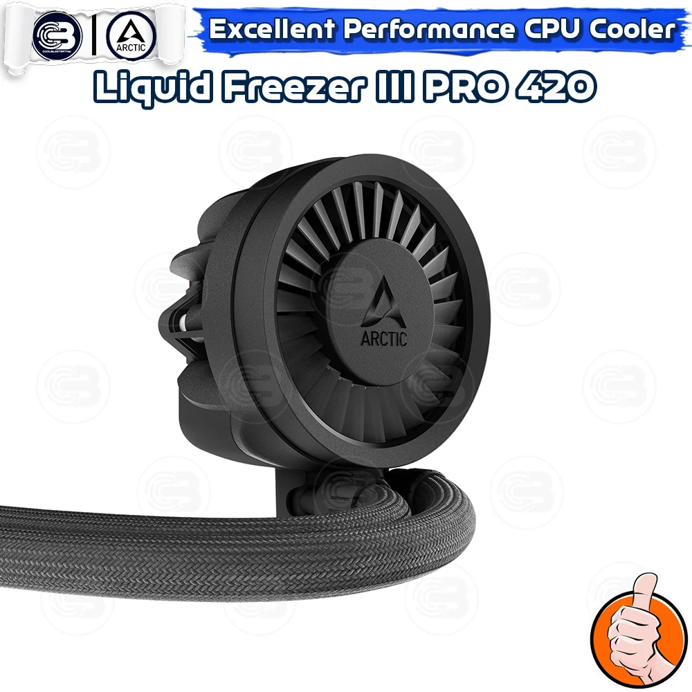 [CoolBlasterThai] ARCTIC Liquid Freezer III Pro 420 Black (All-In-One CPU Water Cooler) (LGA1851/1700/AM5/AM4)