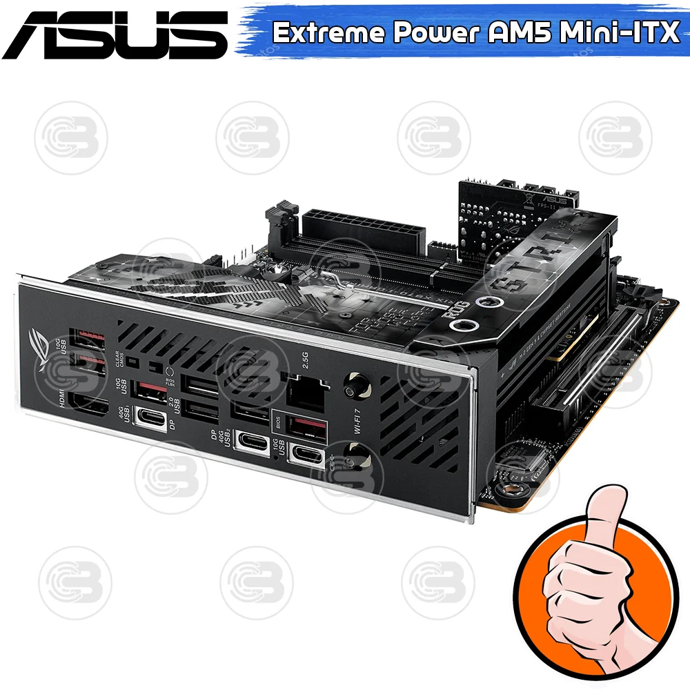 [CoolBlasterThai] ASUS MAINBOARD ROG STRIX X870-I GAMING WIFI AMD SOCKET AM5 DDR5 MINI-ITX ประกัน 3 ปี