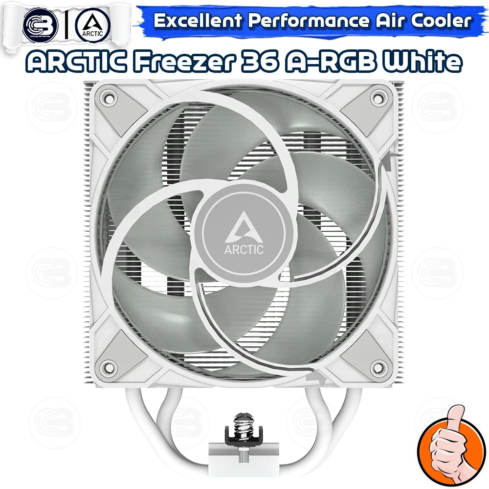 [CoolBlasterThai] ARCTIC FREEZER 36 A-RGB WHITE CPU Air Cooler (LGA1851/1700/AM5/AM4)