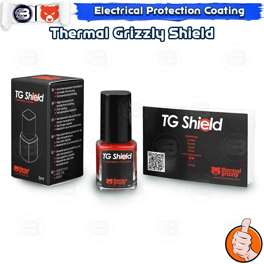[CoolBlasterThai] THERMAL GRIZZLY TG SHIELD 5 ml. Liquid Metal Coating Protection