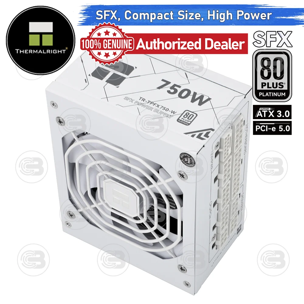 [CoolBlasterThai] Thermalright SFX Power Supply 750W 80 Plus Platinum Embossed Full Modular (TPFX750-W)