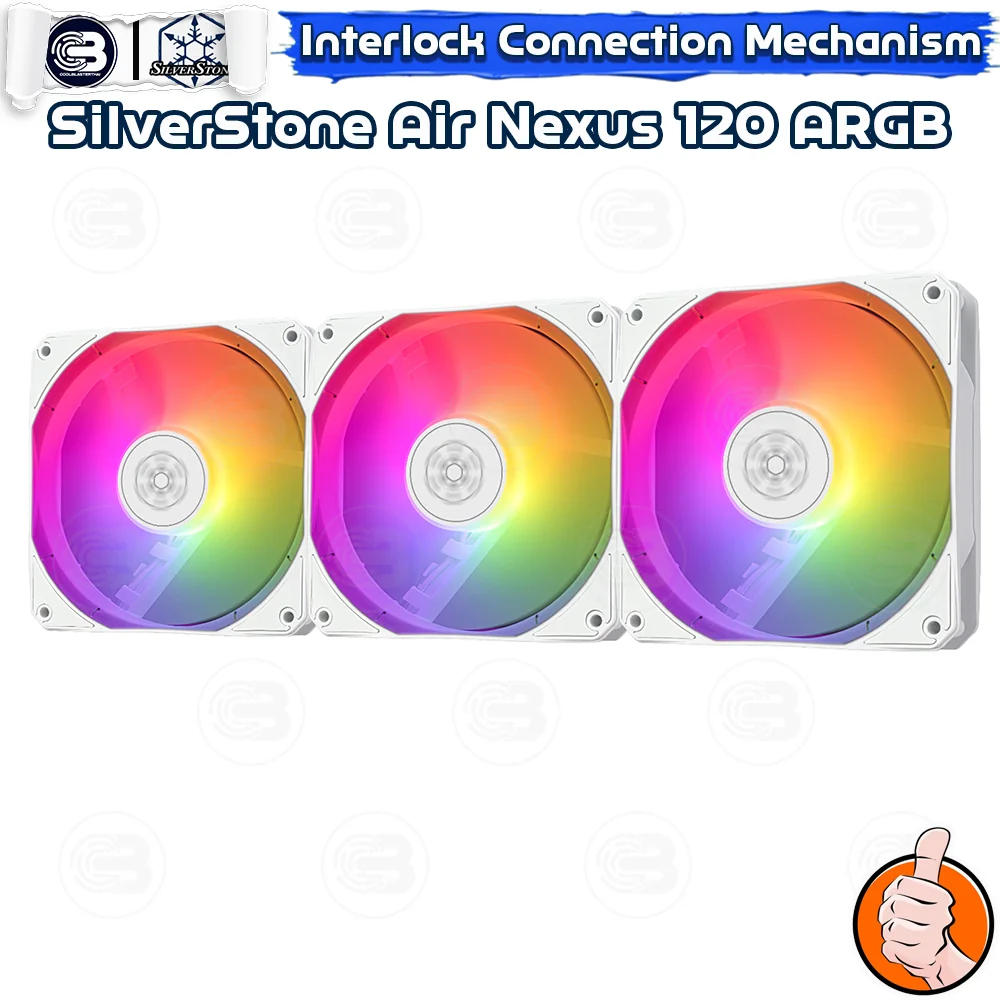 [CoolBlasterThai] SilverStone Air Nexus 120 ARGB (120mm) Fan Case ประกัน 1 ปี