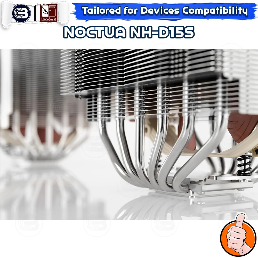 [CoolBlasterThai] NOCTUA NH-D15S Heat Sink CPU Cooler (AM5/LGA1700 Ready) ประกัน 6 ปี