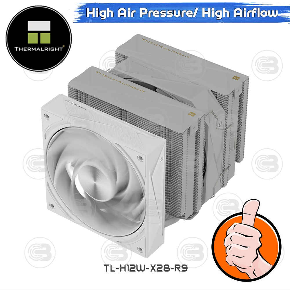 [CoolBlasterThai] Thermalright TL-H12W-X28-R9 2400+ RMP Fan Case (size 120 mm.) ประกัน 5 ปี