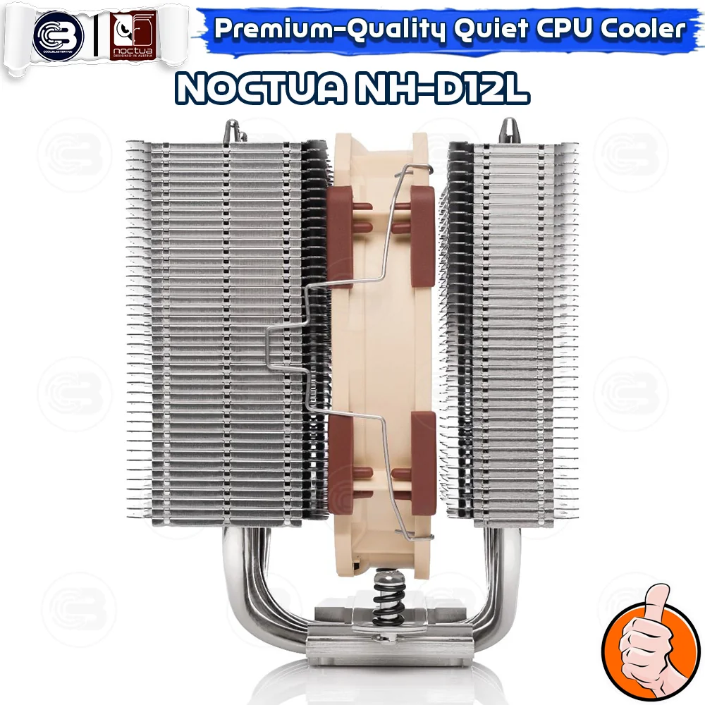 [CoolBlasterThai] NOCTUA NH-D12L Heat Sink CPU Cooler (AM5/LGA1851 Ready) ประกัน 6 ปี