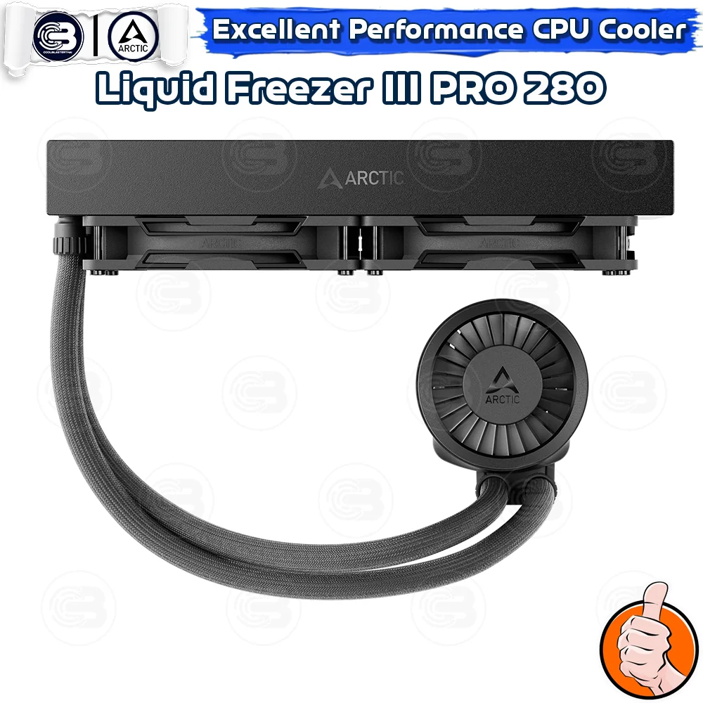 [CoolBlasterThai] ARCTIC Liquid Freezer III PRO 280 Black (All-In-One CPU Water Cooler) (LGA1851/1700/AM5/AM4)