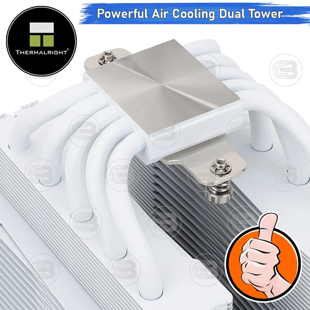 [CoolBlasterThai] Thermalright Frost Commander 140 White CPU Heat Sink (AM5/LGA1851 Ready) ประกัน 5 ปี