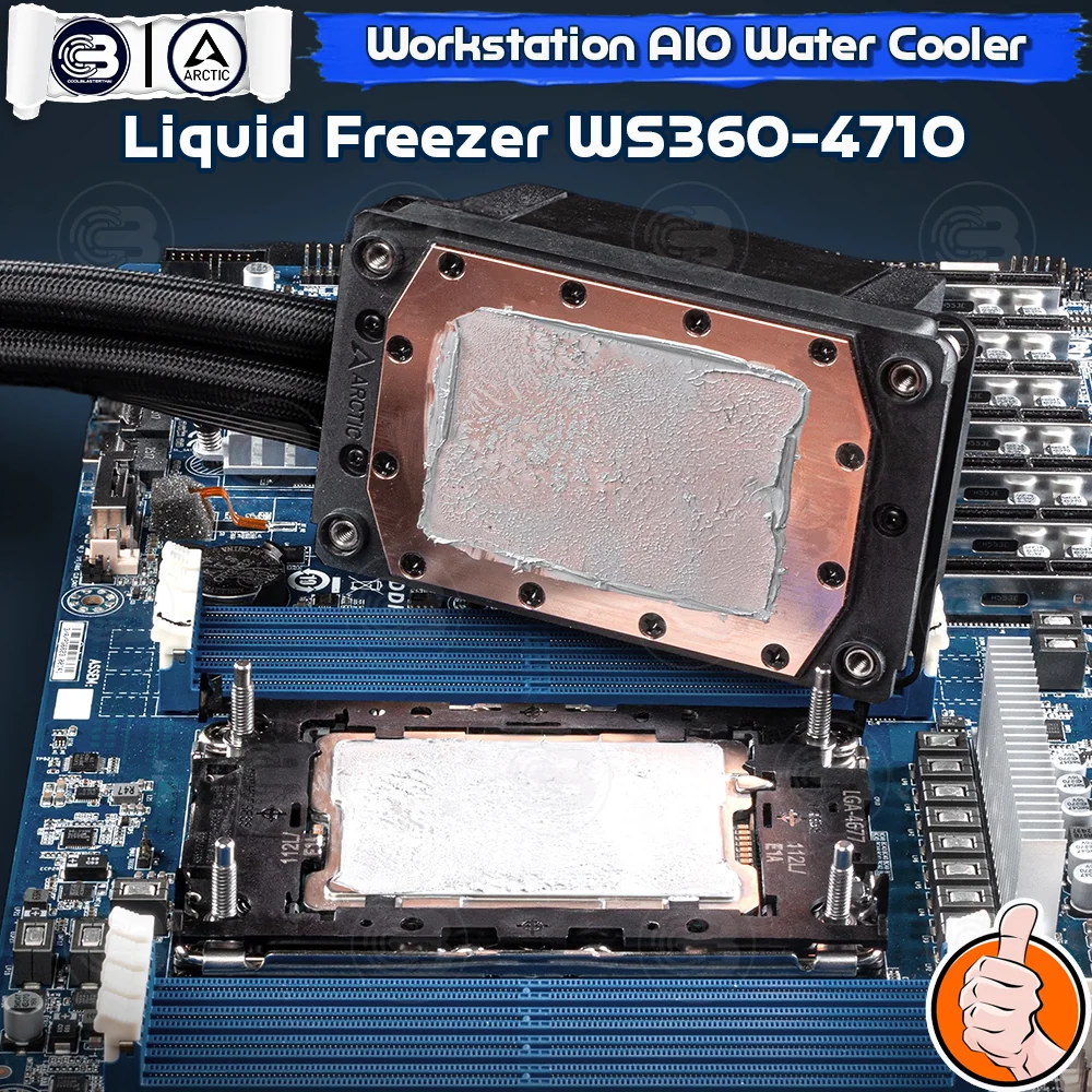 [CoolBlasterThai] ARCTIC Liquid Freezer WS360-4710 Server AIO CPU Water Cooler (Intel Socket 4710/4677)