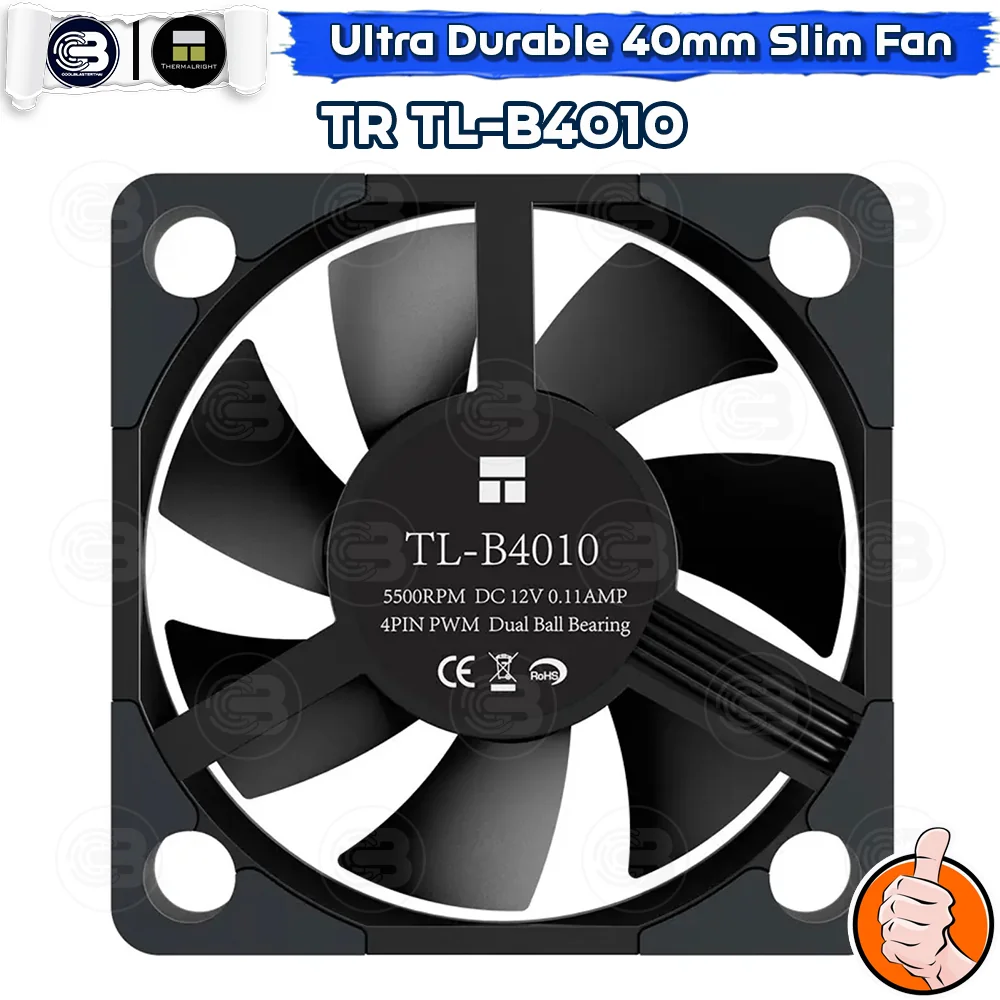 [CoolBlasterThai] Thermalright TL-B4010 High Air Pressure PC Fan Case (size 40 mm.) ประกัน 3 ปี (พัดลม)