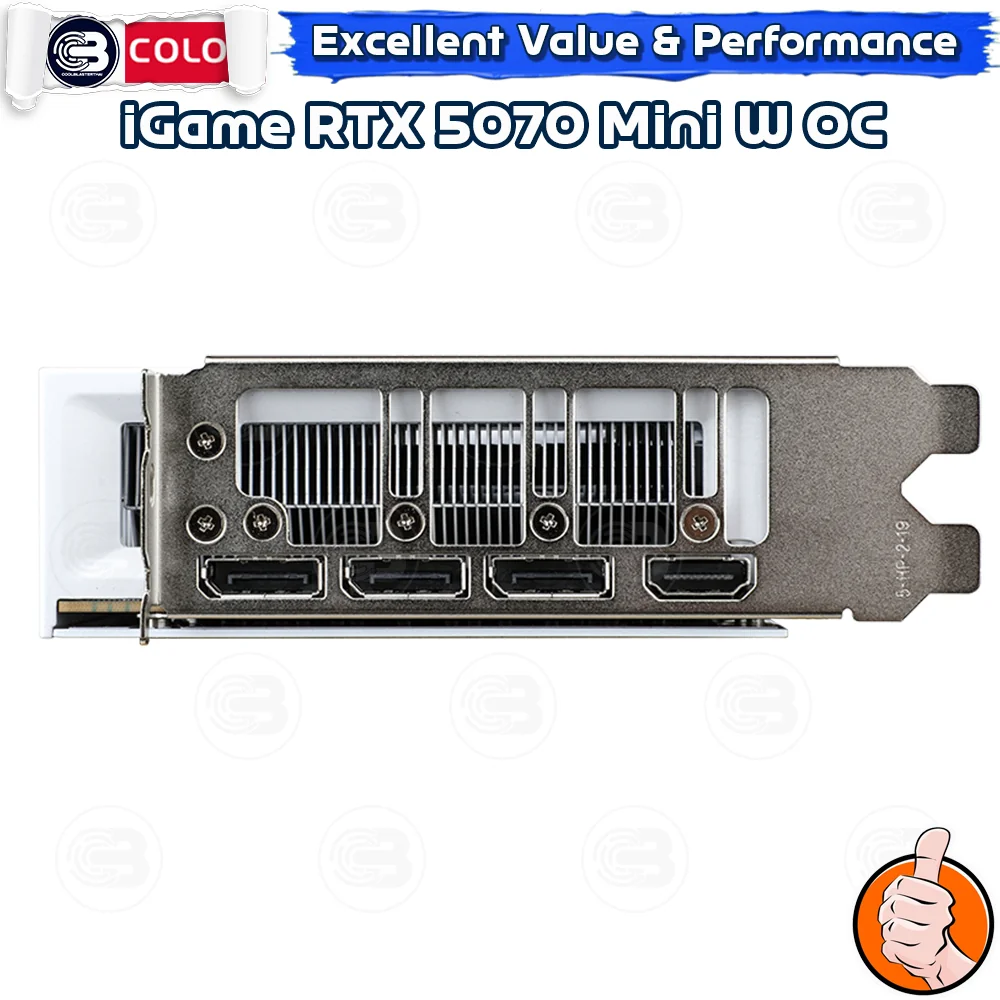 [CoolBlasterThai] COLORFUL iGame GeForce RTX 5070 Mini W OC 12GB-V (3Y)