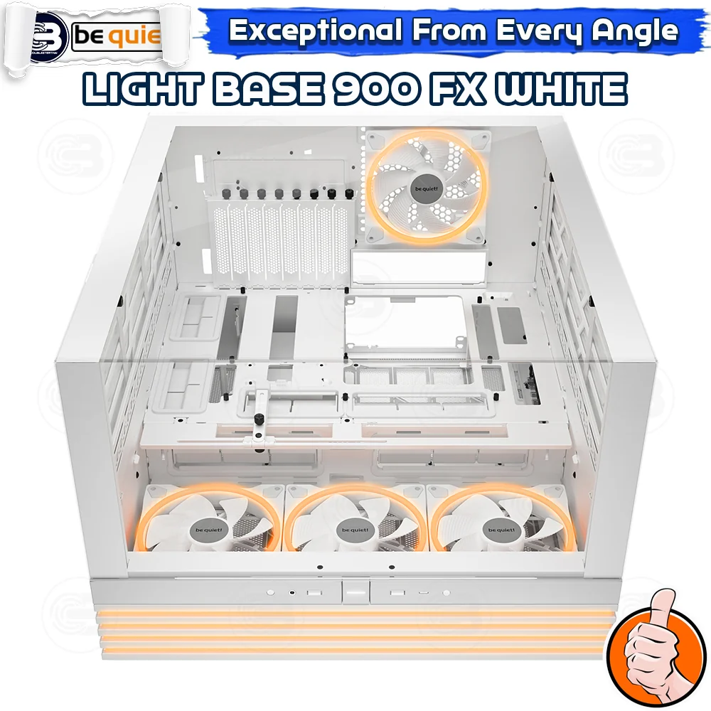 [CoolBlasterThai] Be Quiet LIGHT BASE 900 FX White PC Case (BGW72) ประกัน 3 ปี