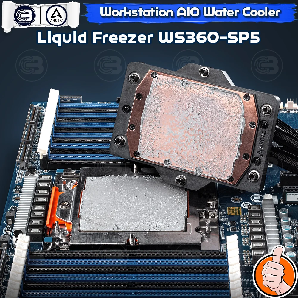 [CoolBlasterThai] ARCTIC Liquid Freezer WS360-SP5 Server AIO CPU Water Cooler (SP5)