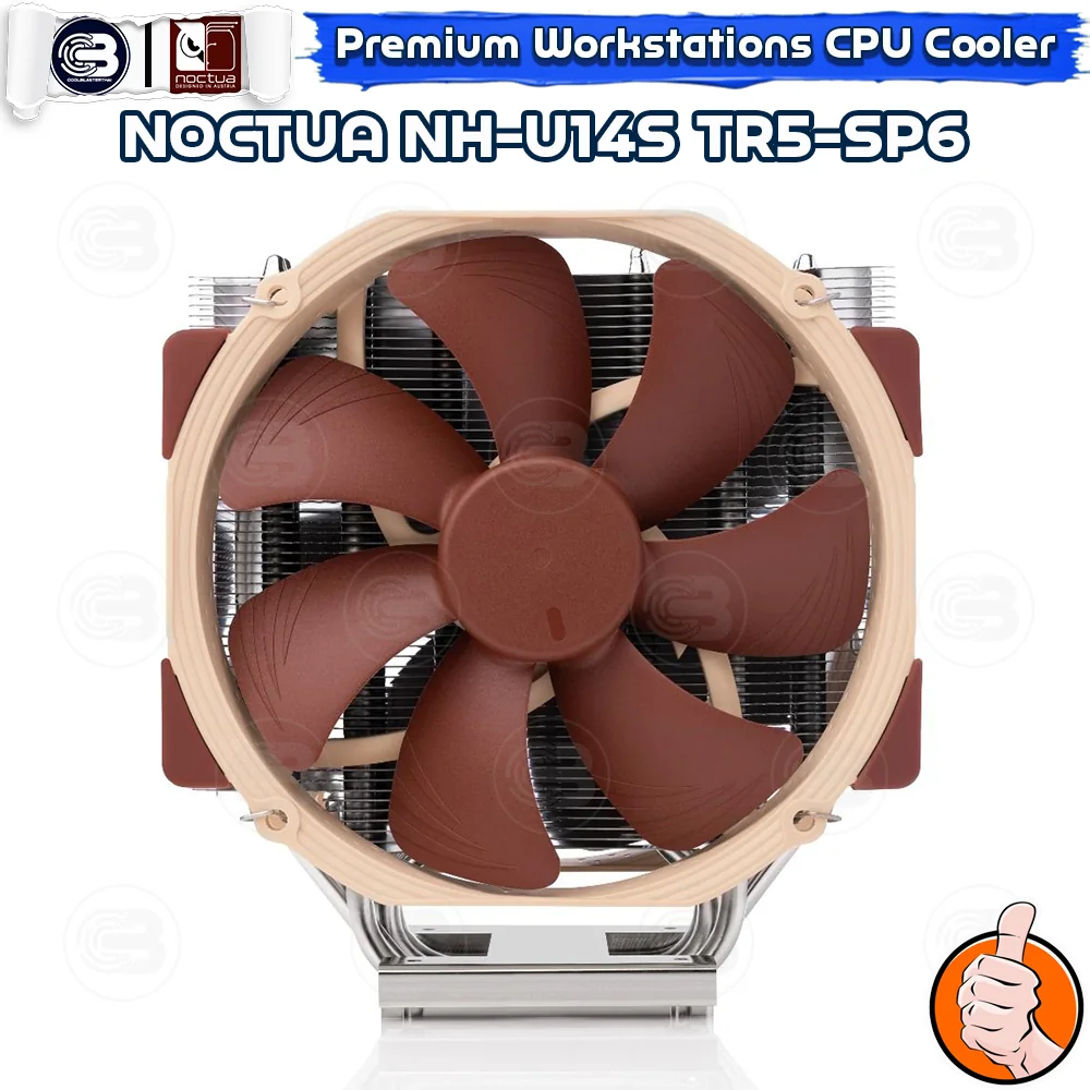 [CoolBlasterThai] NOCTUA NH-U14S TR5-SP6 CPU Cooler (sTR5/SP6) ประกัน 6 ปี