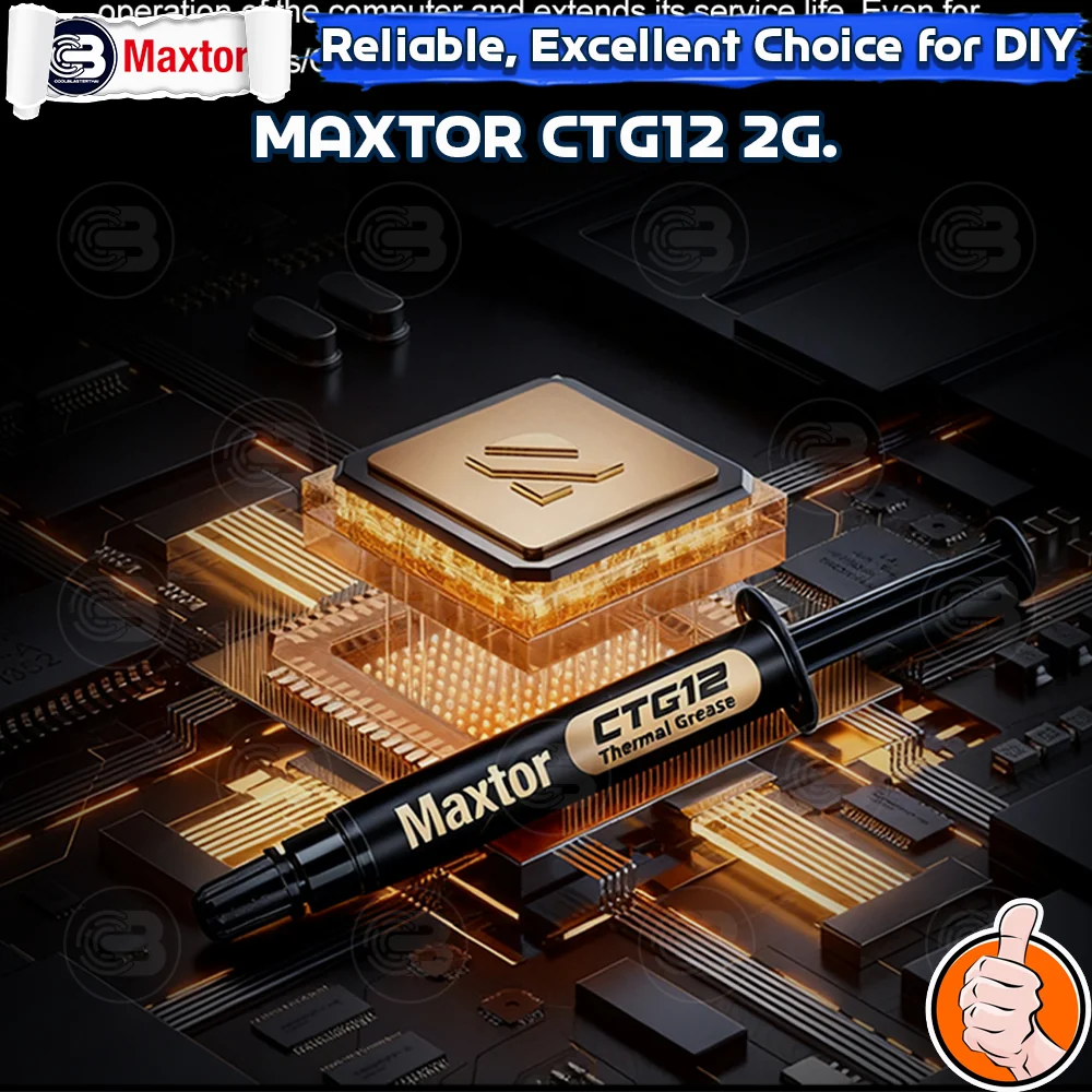 [CoolBlasterThai] MAXTOR CTG12 Thermal Compound 2g./18.0 W/m.k