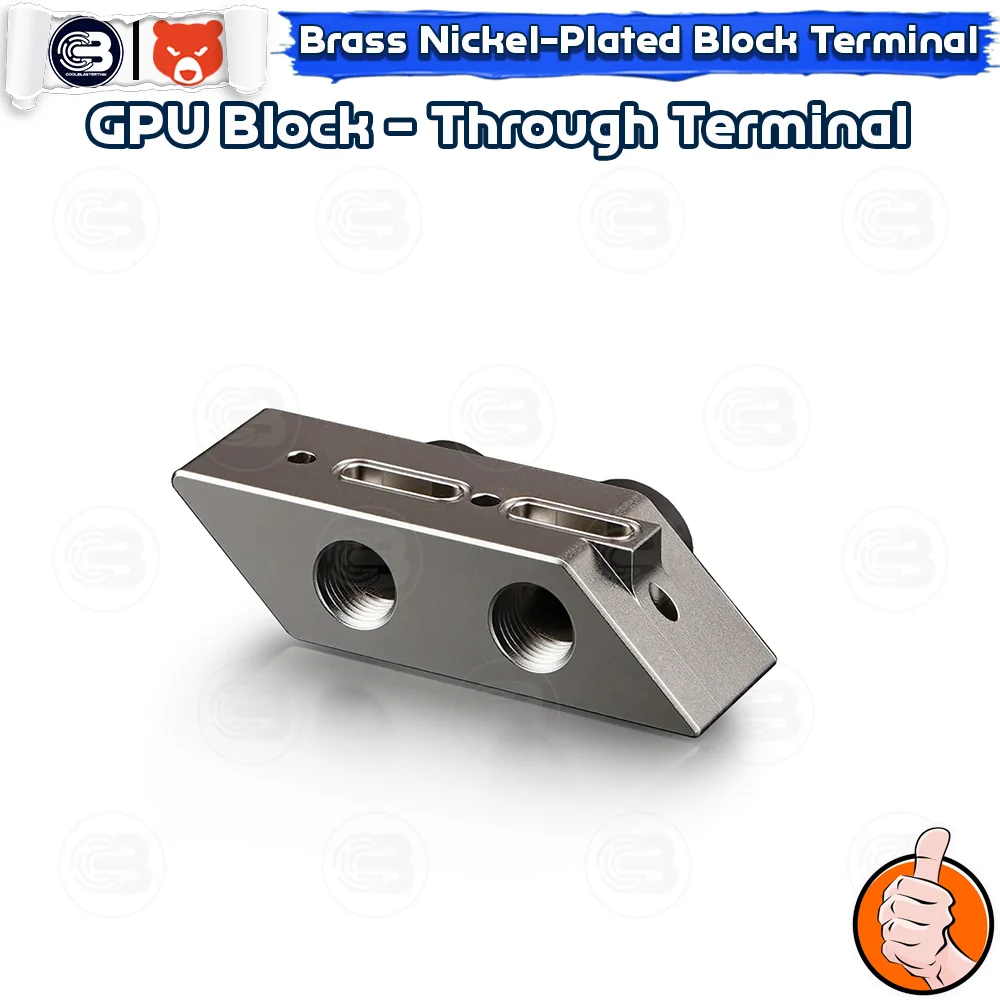 [CoolBlasterThai] THERMAL GRIZZLY DELTAMATE GPU BLOCK THROUGH TERMINAL