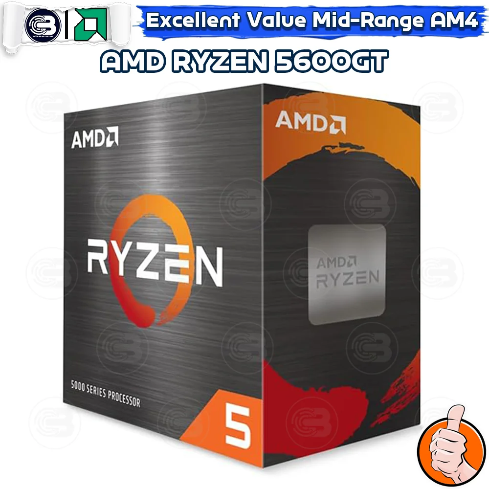 [CoolBlasterThai] CPU AMD RYZEN 5 5600GT 6 CORE/12 THREAD (SOCKET AM4)